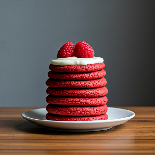 Cookie Red Velvet Kẹp Kem