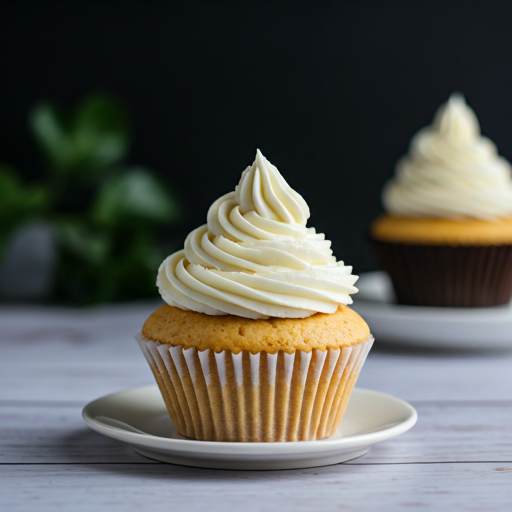 Cupcake Vani Kem Bơ