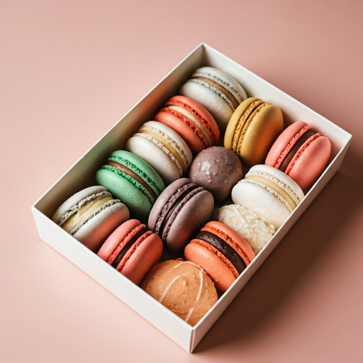 Hộp Macaron Nhiều Màu